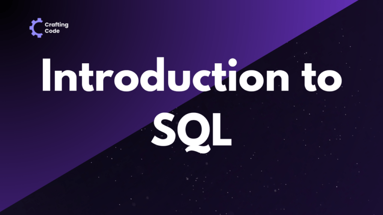Introduction to SQL Alt Text