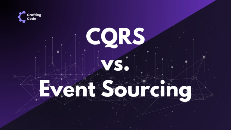 CQRS vs. Event Sourcing - Alt Image