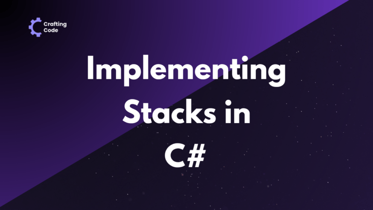 Implementing Stack in C#